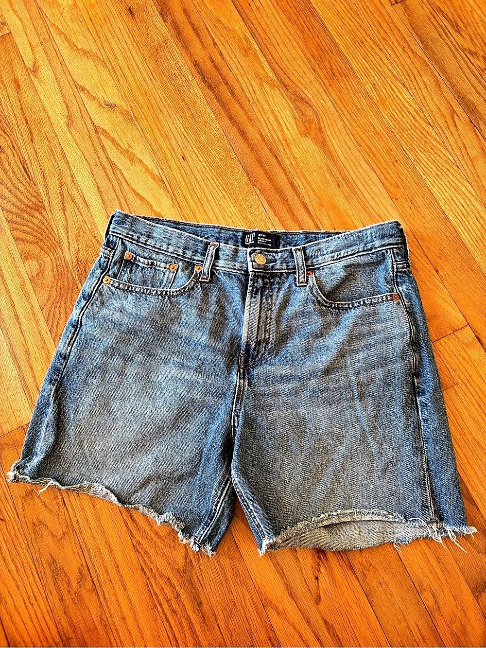 Gap Boyfriend Short Denim Jean Shorts Blue Size 8 (29) Regular